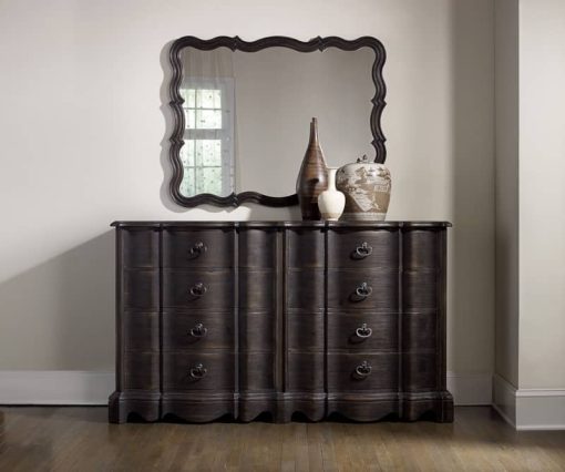 Hooker Furniture Corsica Dark Eight Drawer Dresser - Image 5