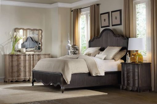 Hooker Furniture Corsica Dark Three Drawer Nightstand - Image 5