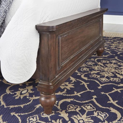 Homestyles Southport Distressed Oak Twin Bed, Nightstand And Chest - Image 4