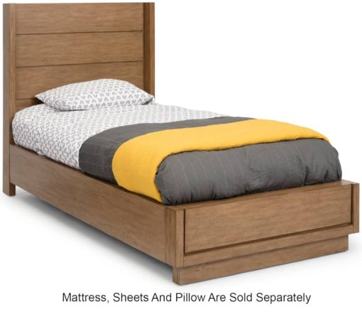 Homestyles Big Sur Oak Twin Bed - Image 5