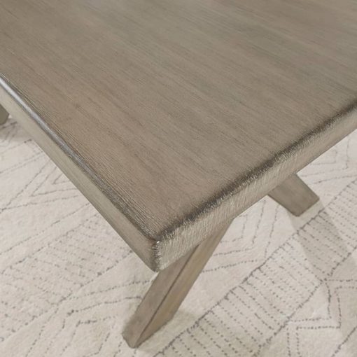 Homestyles Mountain Lodge Gray Trestle Dining Table - Image 3
