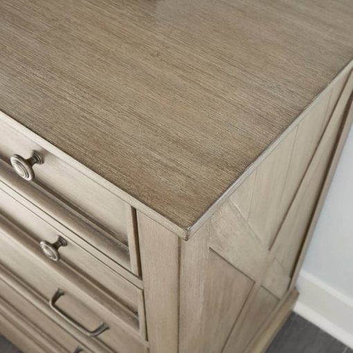 Homestyles Mountain Lodge Gray 4 Drawer Chest - Image 5