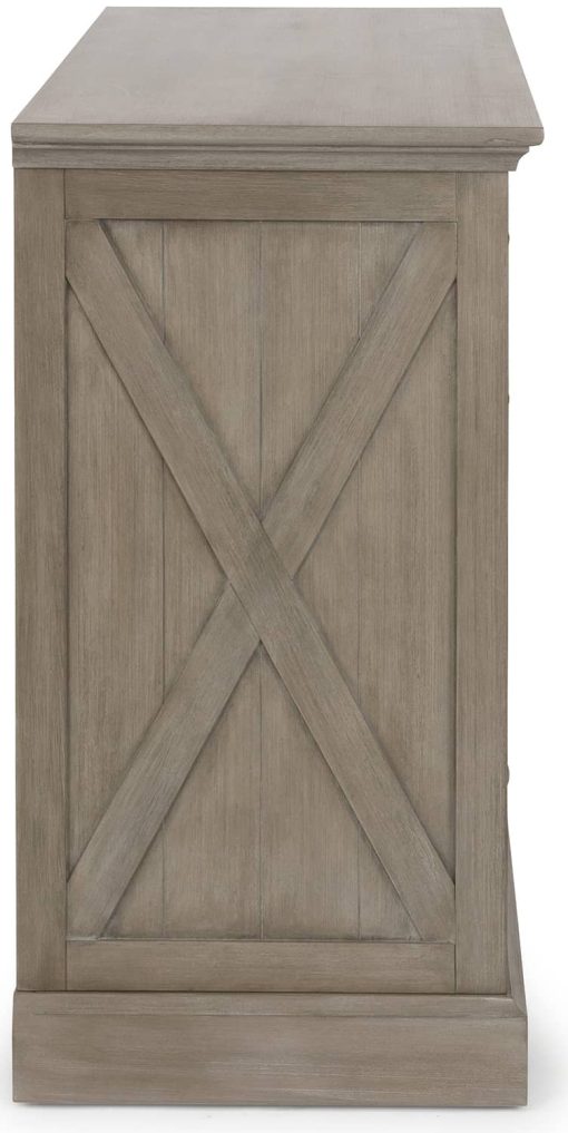 Homestyles Mountain Lodge Gray Dresser - Image 5
