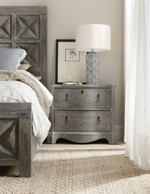 Hooker Furniture Bedroom Beaumont Two-Drawer Nightstand - Image 5