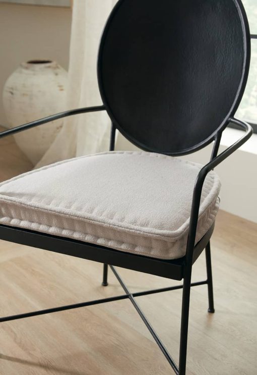 Hooker Furniture Dining Room Ciao Bella Metal Arm Chair - Image 4