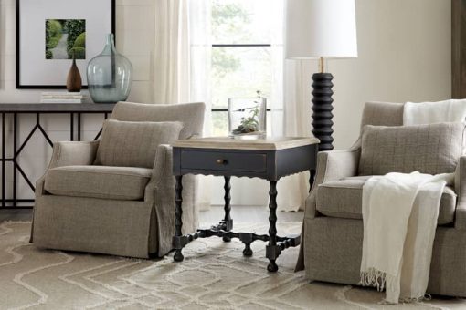 Hooker Furniture Living Room Ciao Bella Rectangular End Table - Image 5