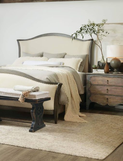 Hooker Furniture Bedroom Ciao Bella King Upholstered Bed - Image 5
