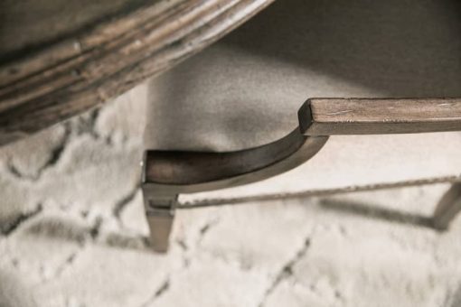 Hooker Furniture Dining Room Woodlands Arched Upholstered Arm Chair - Image 4