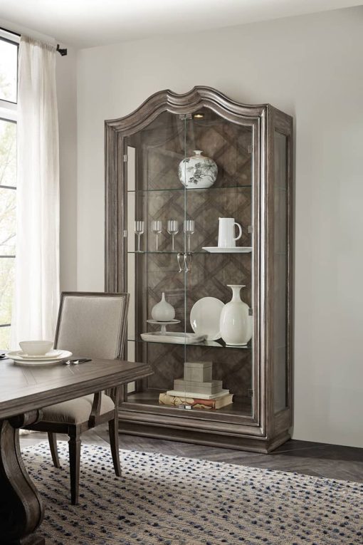 Hooker Furniture Dining Room Woodlands Display Cabinet - Image 5