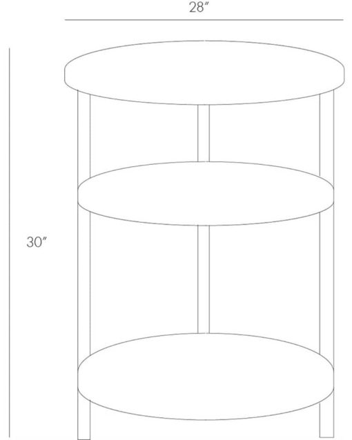 Arteriors Percy Side Table - Image 5