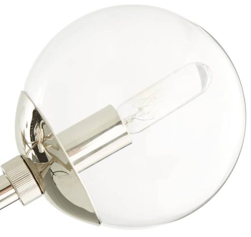 Arteriors Dallas Polished Nickel Medium Chandelier - Image 5
