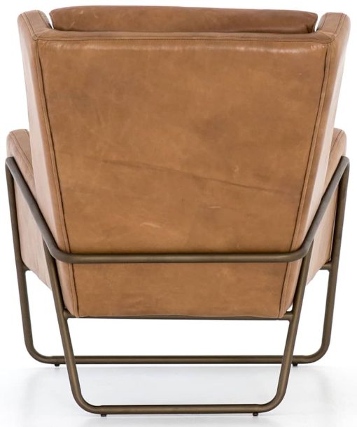 Four Hands Bishop Collection Patina Copper Wembley Chair - Image 5