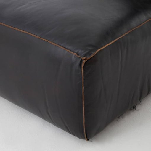 Four Hands Old Saddle Black Nolita Sectional Laf - Image 5