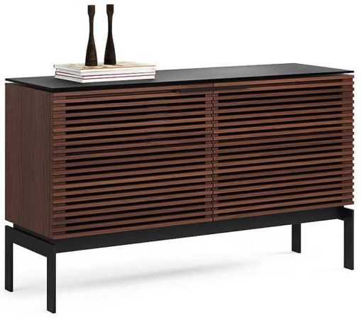 BDI Corridor SV 7128 Chocolate Stained Walnut TV Stand - Image 5