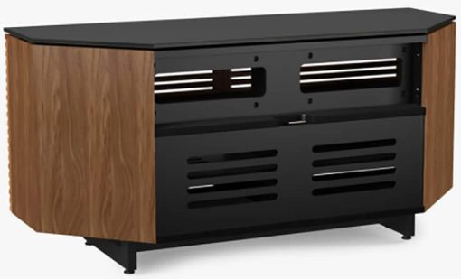 BDI Corridor 8175 Natural Walnut Corner Media Cabinet - Image 4