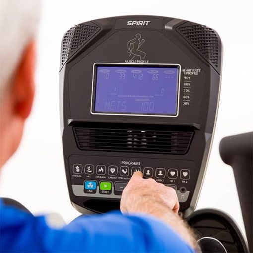 Spirit Fitness CRS800 Recumbent Stepper - Image 5