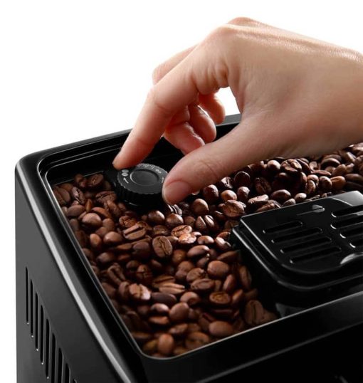 Delonghi Dinamica Black Automatic Coffee Machine w/ Espresso & Iced Coffee Features - Image 6