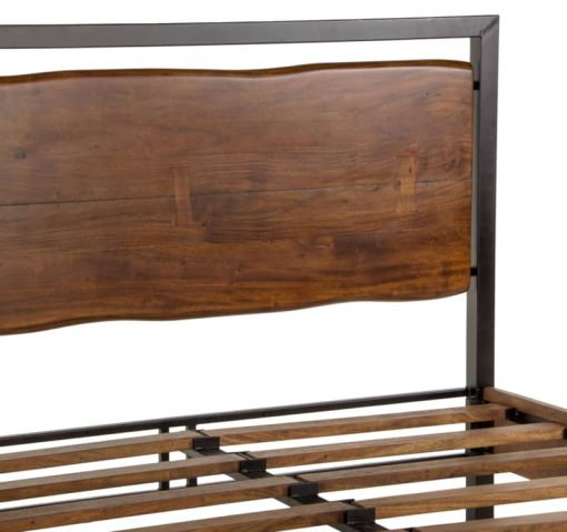 Home Trends & Design Aspen Walnut King Bed - Image 5
