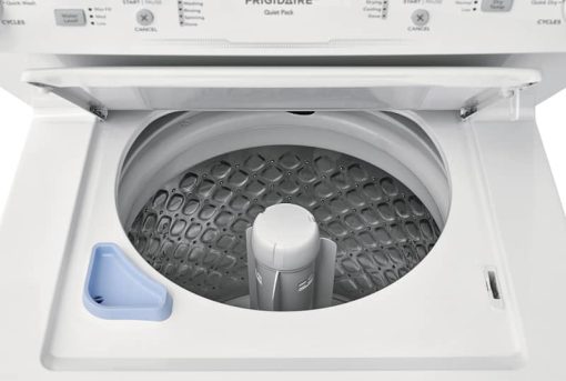 Frigidaire 27" White Stacked Washer And Electric Dryer Laundry Center - Image 5