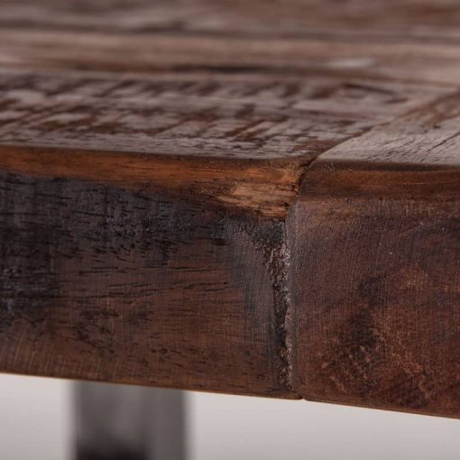 Home Trends & Design Manchester Walnut 84" Dining Table - Image 5