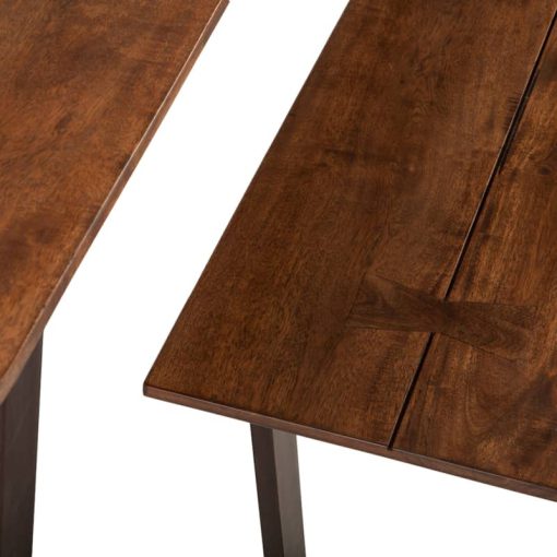 Home Trends & Design Mozambique 56" Walnut Bench - Image 5