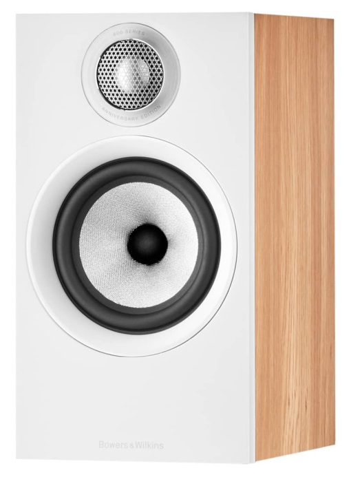 Bowers & Wilkins 600 Series 607 S2 Anniversary Edition Oak 2-Way Stand-Mount Loudspeaker System (Pair) - Image 4