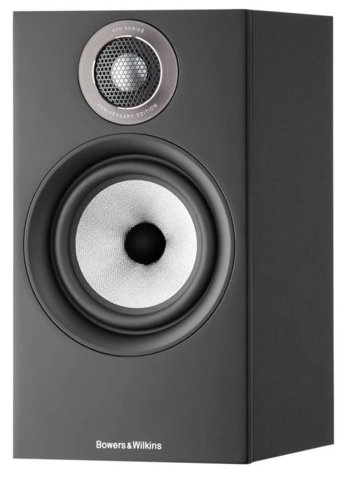 Bowers & Wilkins 600 Series 607 S2 Anniversary Edition Matte Black 2-Way Stand-Mount Loudspeaker System (Pair) - Image 4