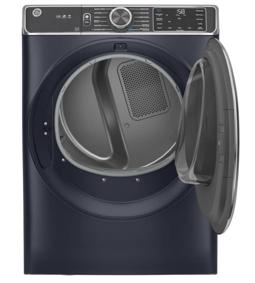 GE ADA 7.8 Cu. Ft. Sapphire Blue Smart Front Load Electric Dryer With Steam - Image 5