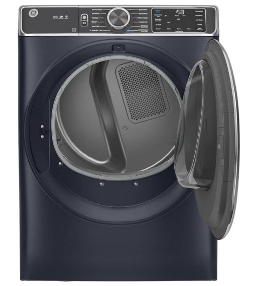 GE ADA 7.8 Cu. Ft. Sapphire Blue Smart Front Load Gas Dryer With Steam And Sanitize Cycle - Image 5