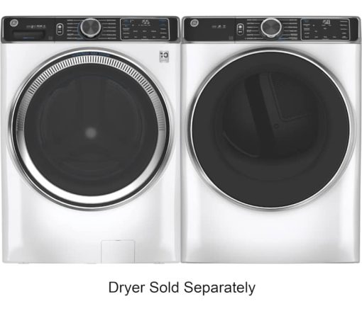GE ADA 5 Cu. Ft. White Smart Front Load ENERGY STAR Steam Washer With SmartDispense UltraFresh Vent System With OdorBlock And Sanitize + Allergen - Image 5
