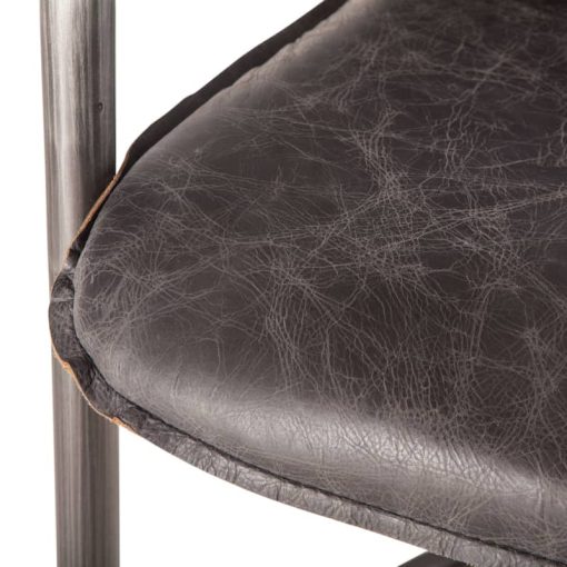 Home Trends & Design Portofino Antique Ebony Counter Chair - Image 5