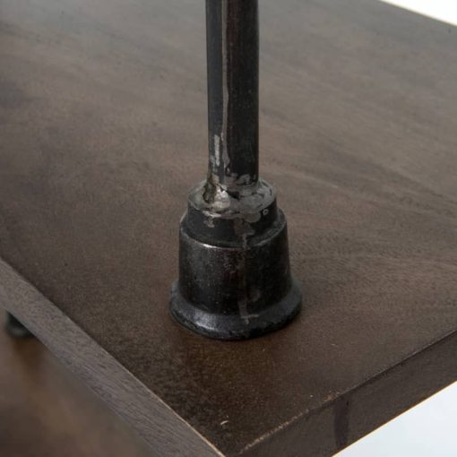 Four Hands Natural Antique Rockwell Wooden Bookshelf - Image 8