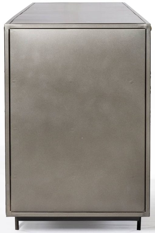 Four Hands Rockwell Collection Gunmetal Hendrick Media Console - Image 5