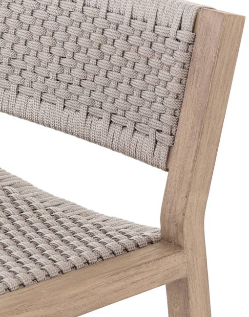 Four Hands Solano Collection Brown Delano Outdoor Bar Stool - Image 4