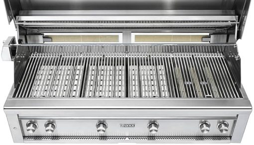 Lynx Professional 54" Stainless Steel Freestanding Liquid Propane Gas Grill With 1 Trident Infrared Burner And 3 Ceramic Burners And Rotisserie - Image 5