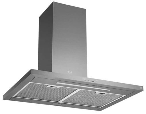 LG STUDIO 36" Fingerprint Resistant Stainless Steel Wall Mount Chimney Hood - Image 5
