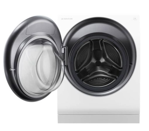 LG SIGNATURE 2.8 Cu. Ft. White Smart Wi-Fi Enabled Front Load Washer & Dryer Combo - Image 5
