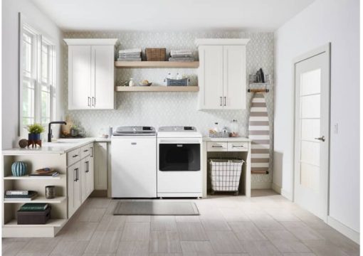 Maytag 7.4 Cu. Ft. White Smart Capable Electric Dryer With Extra Power Button - Image 5