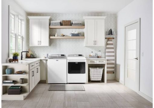 Maytag 7.4 Cu. Ft. White Smart Capable Gas Dryer With Extra Power Button - Image 5