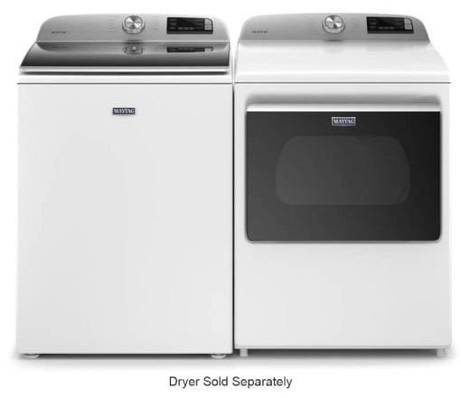 Maytag 4.7 Cu. Ft. White Smart Capable Top Load Washer With Extra Power Button - Image 5