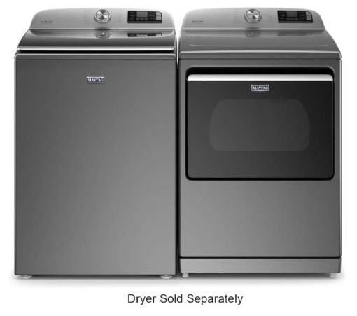 Maytag 5.2 Cu. Ft. Metallic Slate Smart Capable Top Load Washer With Extra Power Button - Image 5