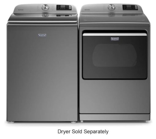 Maytag 5.3 Cu. Ft. Metallic Slate Smart Capable Top Load Washer With Extra Power Button - Image 5