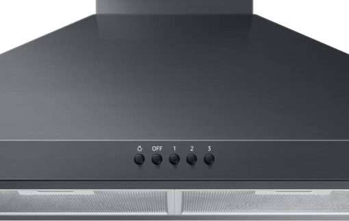 Samsung ADA 30" Fingerprint Resistant Black Stainless Steel Wall Mount Hood - Image 5