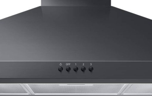 Samsung ADA 36" Fingerprint Resistant Black Stainless Steel Wall Mount Hood - Image 5