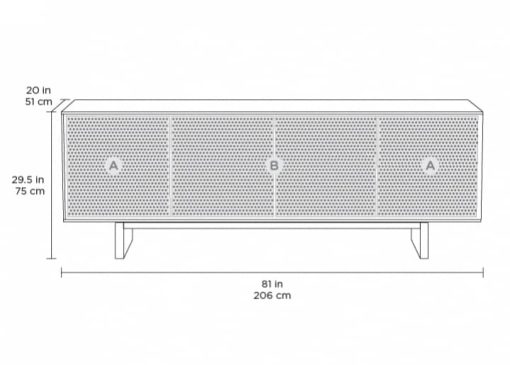 BDI Octave 8379GFL Drift Oak Media Console - Image 5