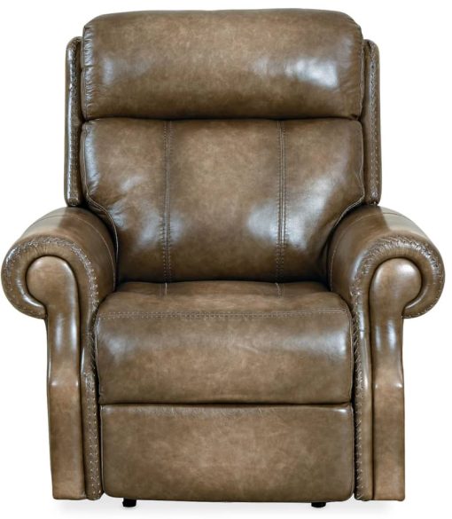 Hooker Furniture Living Room Brooks Power Recliner With Power Headrest - Image 5