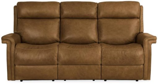 Hooker Furniture Living Room Poise Power Recliner Sofa With Power Headrest - Image 5