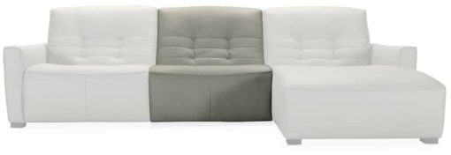 Hooker Furniture Living Room Reaux Power Recline Sofa With RAF Chaise With 2 Power Recliners - Image 5