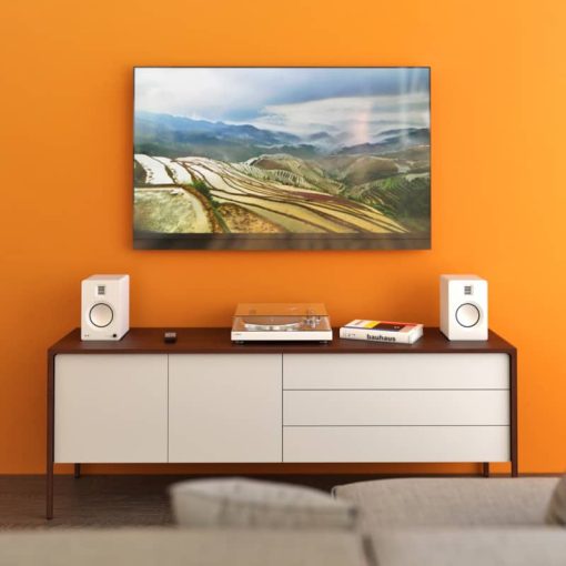 Kanto TUK Matte White Bluetooth Premium Powered Speakers - Image 5