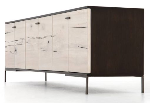 Four Hands Wesson Collection Bleached Yukas Cuzco Media Console - Image 5